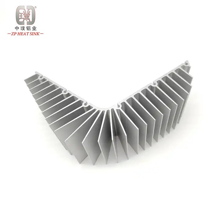 Industrial Radiator Extruded Aluminum Profiles For Customized Led