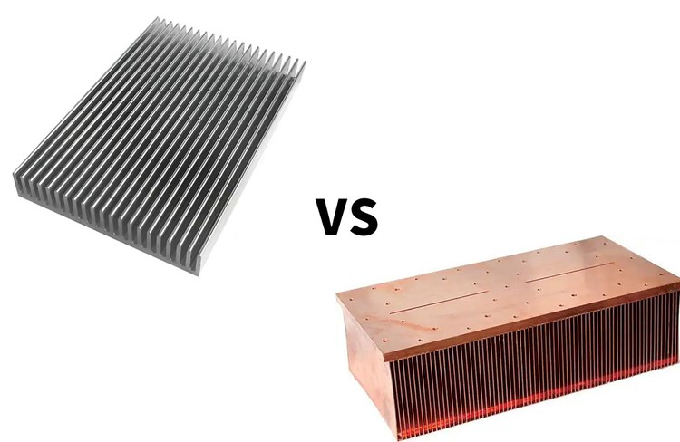 Aluminum heat sink VS Copper heat sink Aluminum heat sink VS Copper heat sink